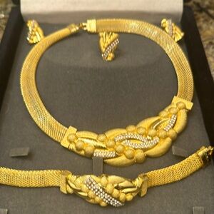 Gold plated set